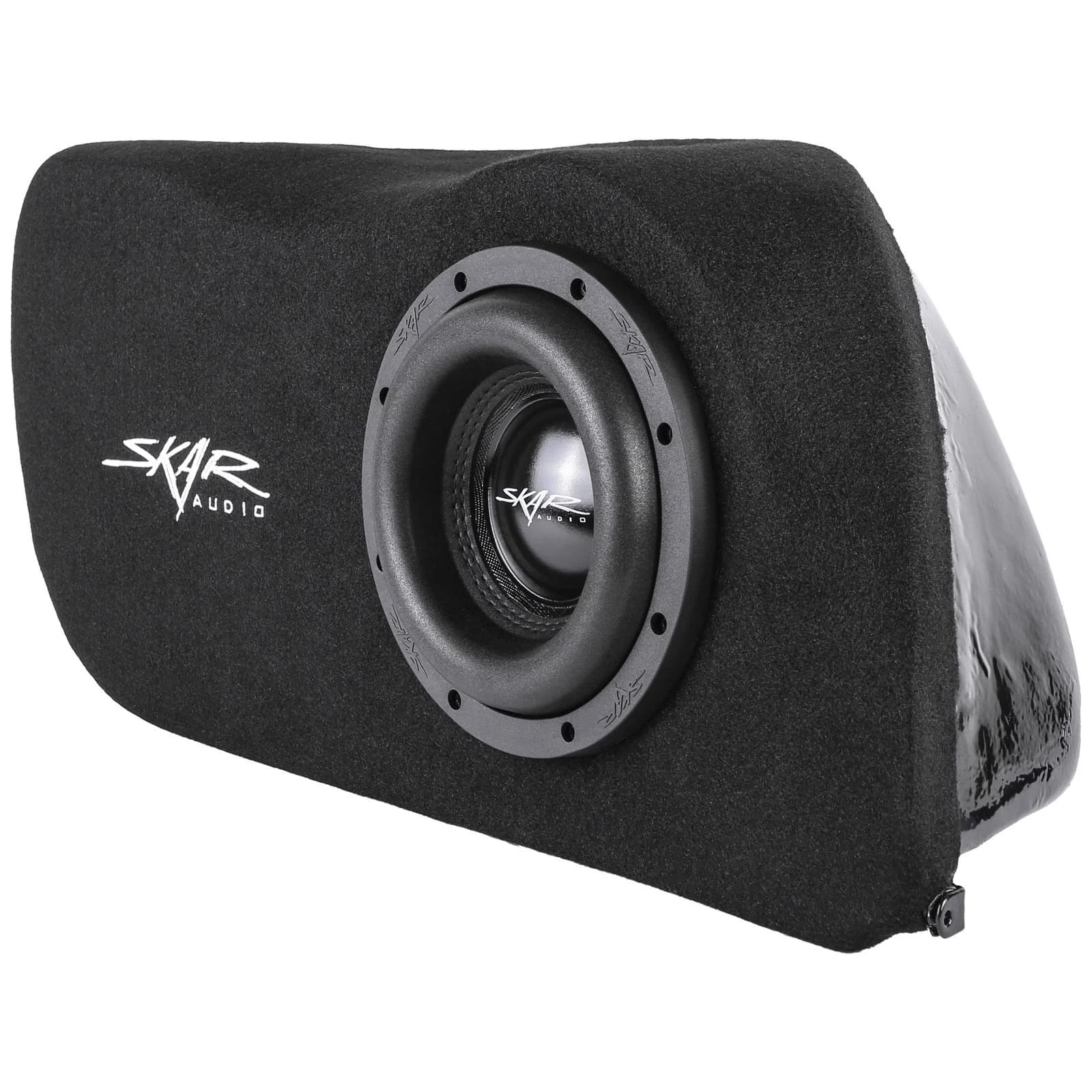 Single 8" 1,200W Max Power Loaded Subwoofer Enclosure Compatible with 2017-2021 Honda Civic Hatchback Sport Vehicles