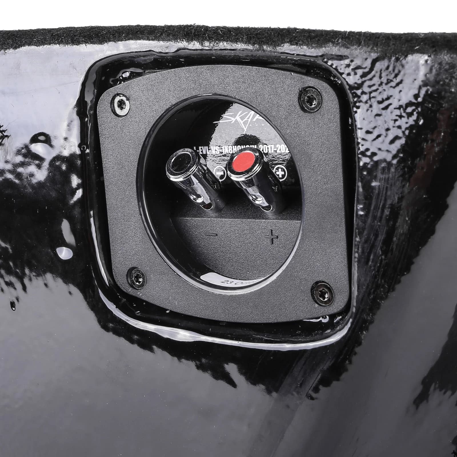 Single 8" 1,200W Max Power Loaded Subwoofer Enclosure Compatible with 2017-2021 Honda Civic Hatchback Sport Vehicles - Image 5