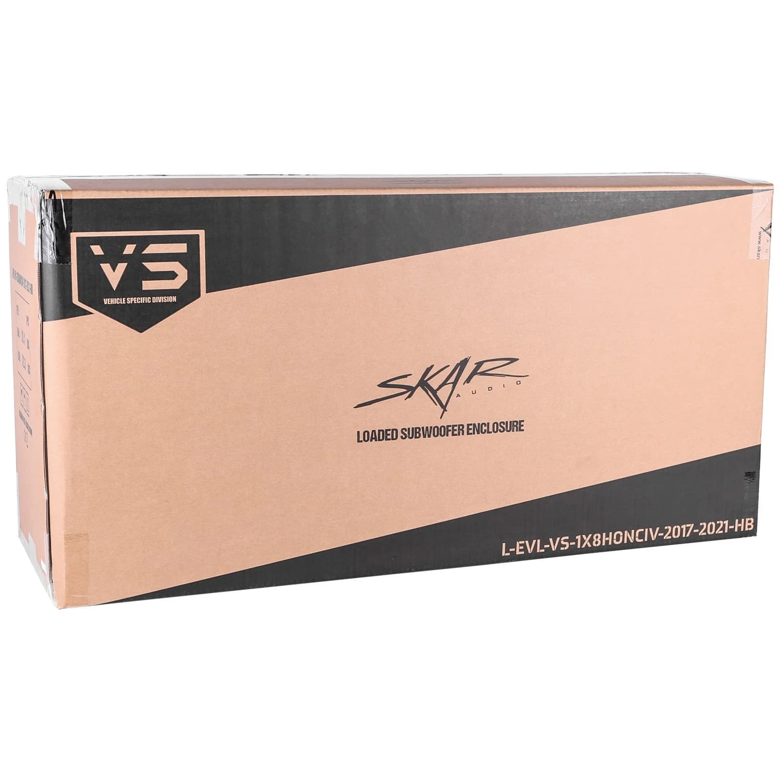 Single 8" 1,200W Max Power Loaded Subwoofer Enclosure Compatible with 2017-2021 Honda Civic Hatchback Sport Vehicles - Image 7
