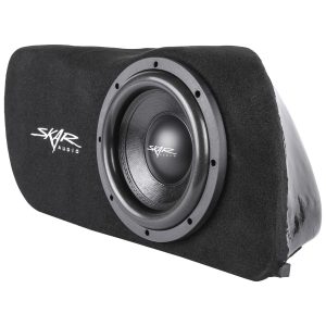 Single 10" 800W Max Power Loaded Subwoofer Enclosure Compatible with 2017-2021 Honda Civic Hatchback Sport Vehicles