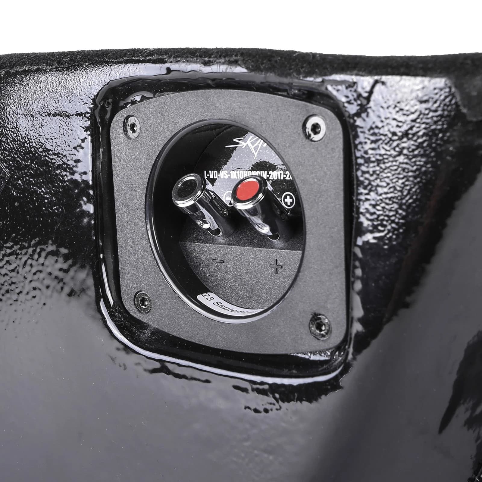 Single 10" 800W Max Power Loaded Subwoofer Enclosure Compatible with 2017-2021 Honda Civic Hatchback Sport Vehicles - Image 5