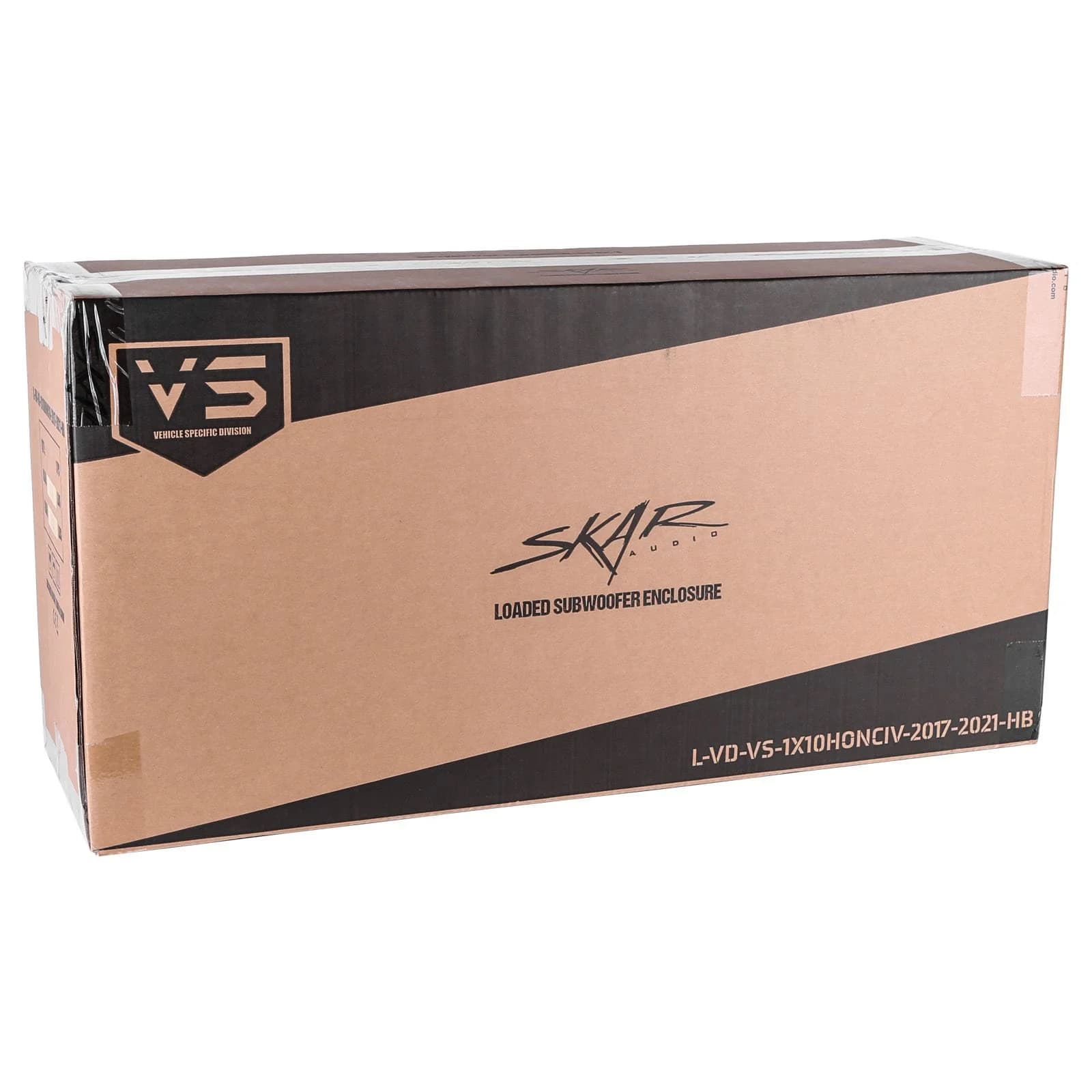 Single 10" 800W Max Power Loaded Subwoofer Enclosure Compatible with 2017-2021 Honda Civic Hatchback Sport Vehicles - Image 8