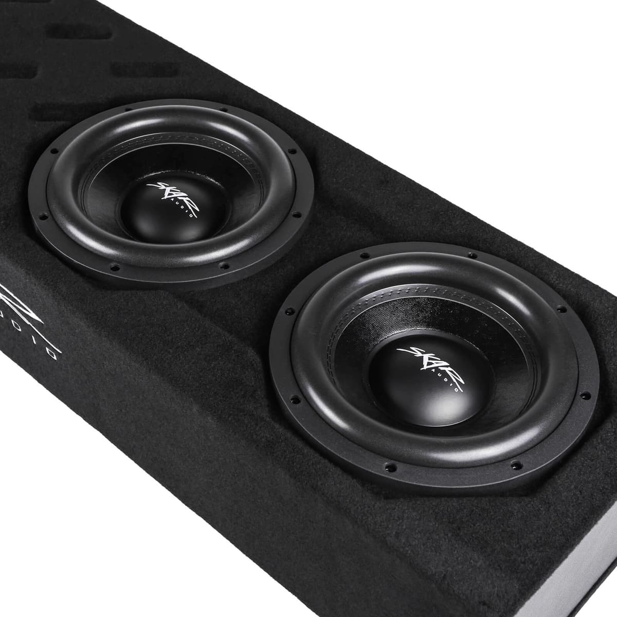 Dual 10" 1,600W Max Power Loaded Subwoofer Enclosure Compatible with 2017-2025 Honda Ridgeline Crew Cab Trucks - Image 3