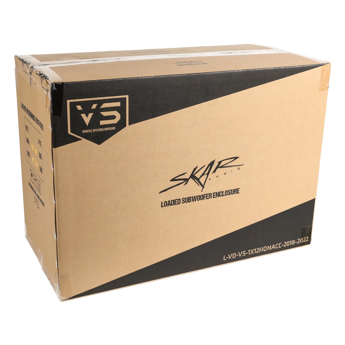 Single 12" 800W Max Power Loaded Subwoofer Enclosure Compatible with 2018-2022 Honda Accord Vehicles - Image 7