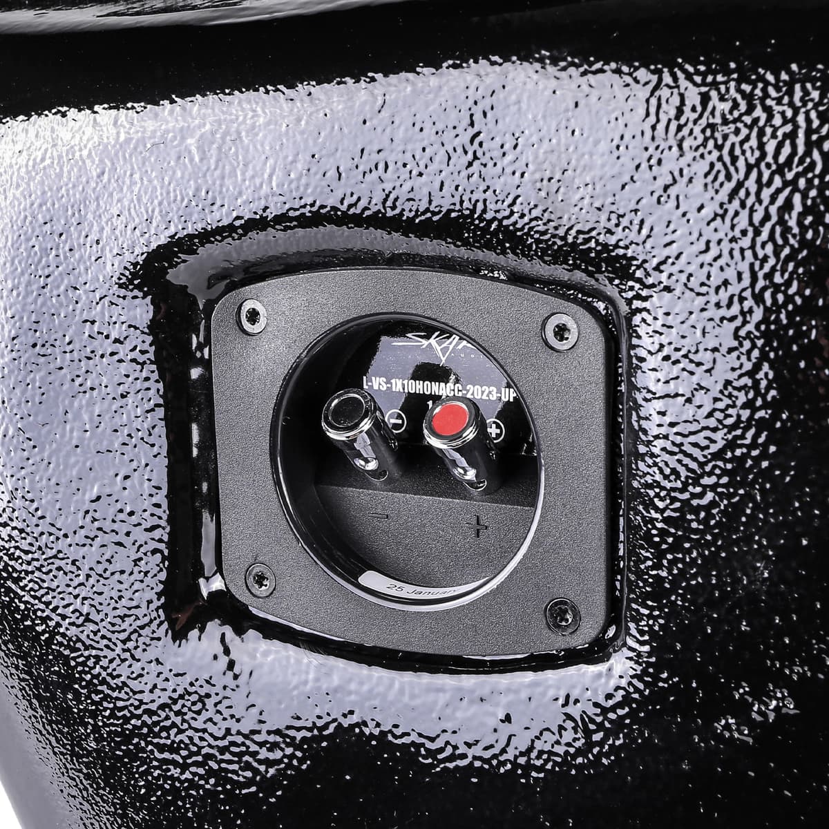 Single 10" 1,000W Max Power Loaded Ported Subwoofer Enclosure Compatible with 2023-2025 Honda Accord Vehicles - Image 6