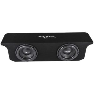 Dual 12" 2,400W Max Power Loaded Subwoofer Enclosure Compatible with 2007-2018 Jeep Wrangler Unlimited (JK) 4-Door Vehicles