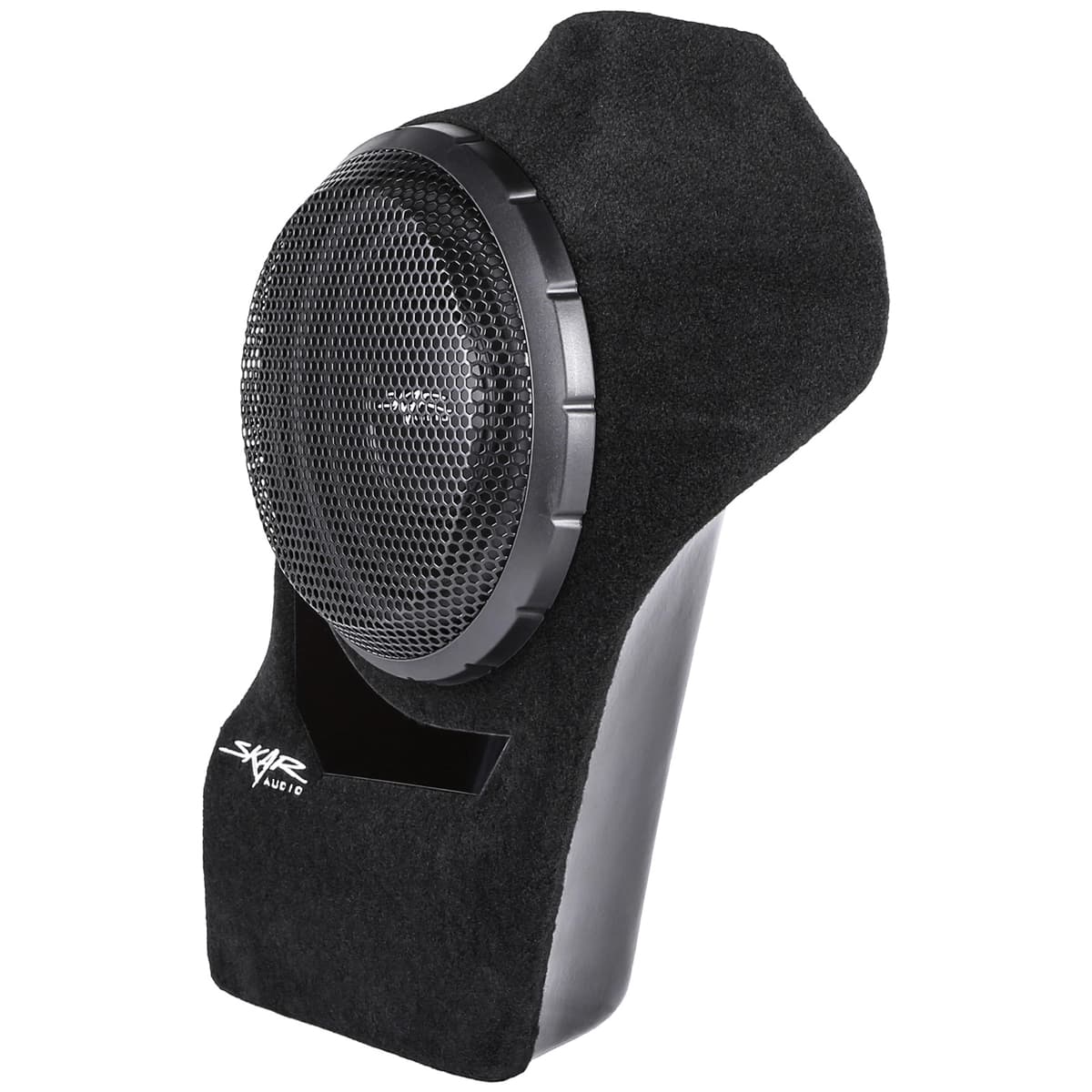 Single 10" 1,000W Max Power Loaded Subwoofer Enclosure Compatible with 2014-2023 Jeep Cherokee Vehicles
