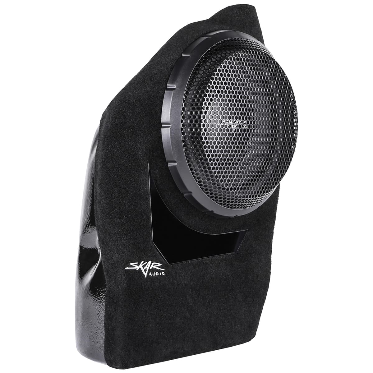 Single 10" 1,000W Max Power Loaded Subwoofer Enclosure Compatible with 2014-2023 Jeep Cherokee Vehicles - Image 5