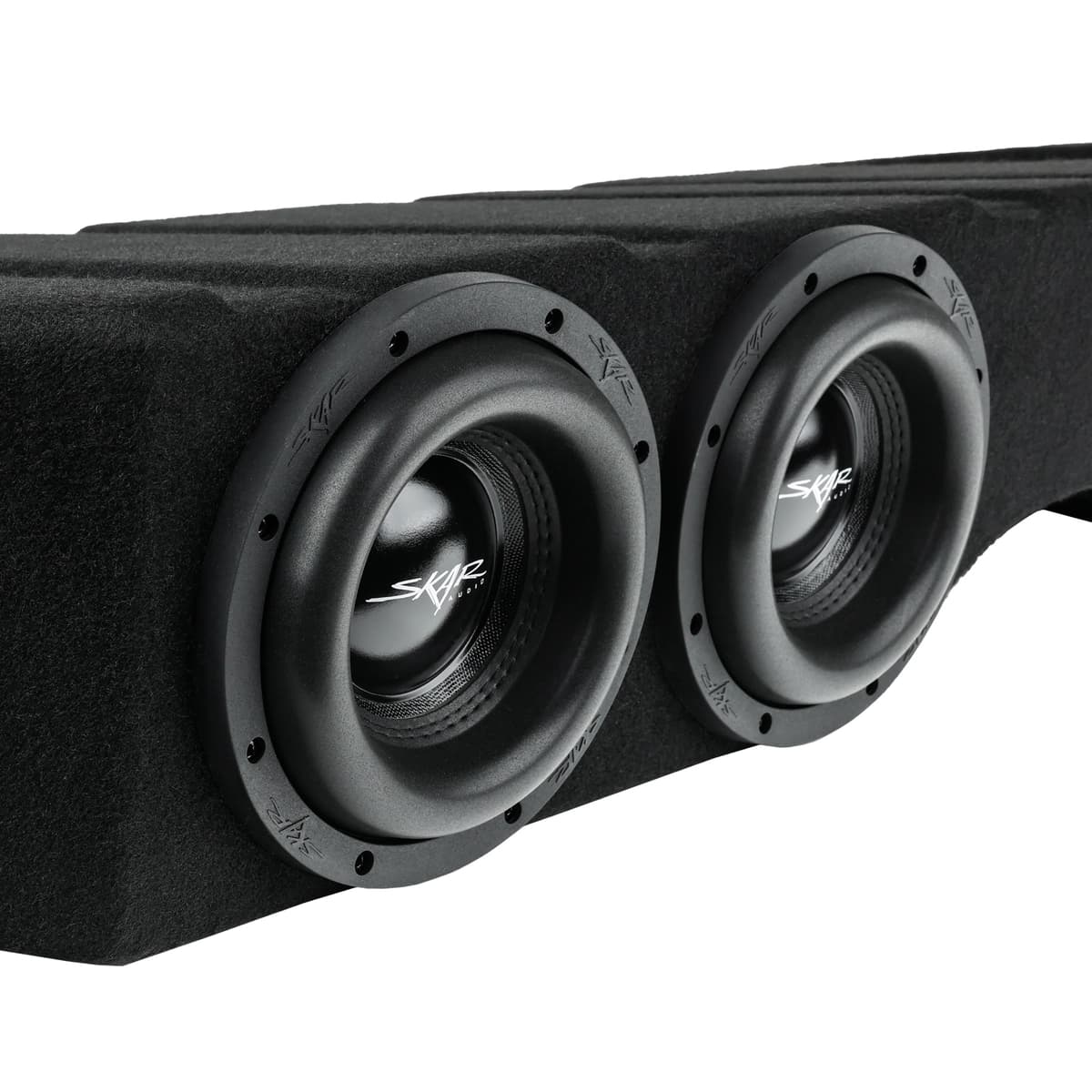Dual 8" 2,400W Max Power Loaded Subwoofer Enclosure Compatible with 2005-2014 Nissan Titan Crew Cab Trucks - Image 7