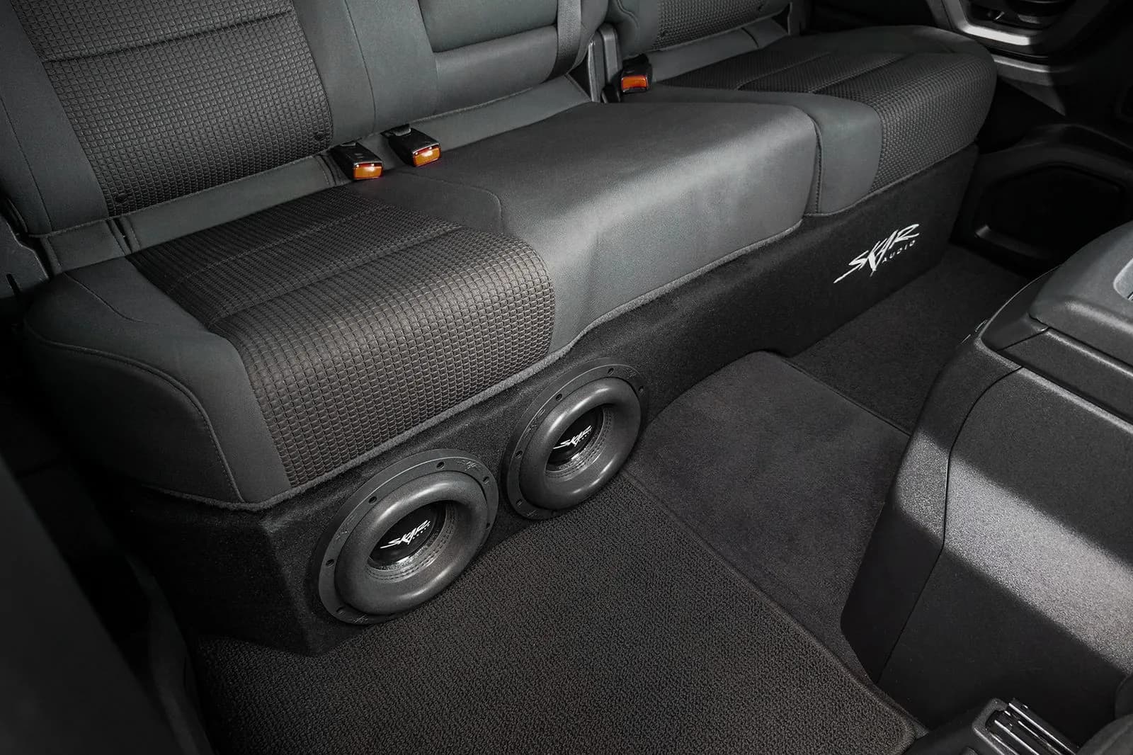 Dual 8" 2,400W Max Power Loaded Subwoofer Enclosure Compatible with 2005-2014 Nissan Titan Crew Cab Trucks - Image 9