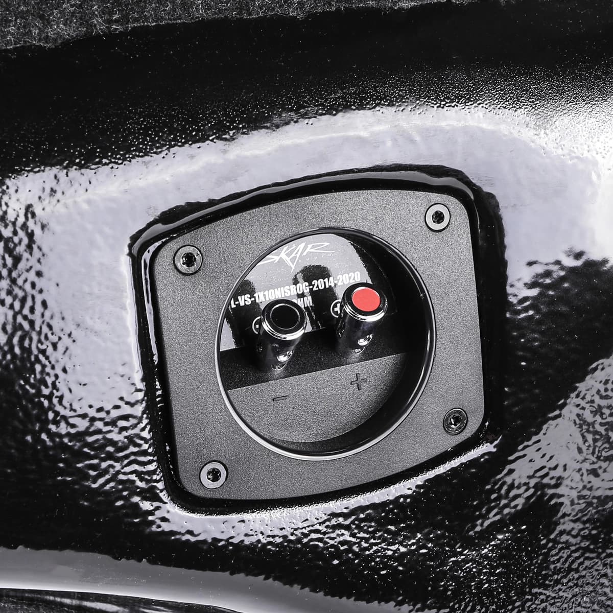 Single 10" 1,000W Max Power Loaded Subwoofer Enclosure Compatible with 2017-2022 Nissan Rogue Sport Vehicles - Image 6