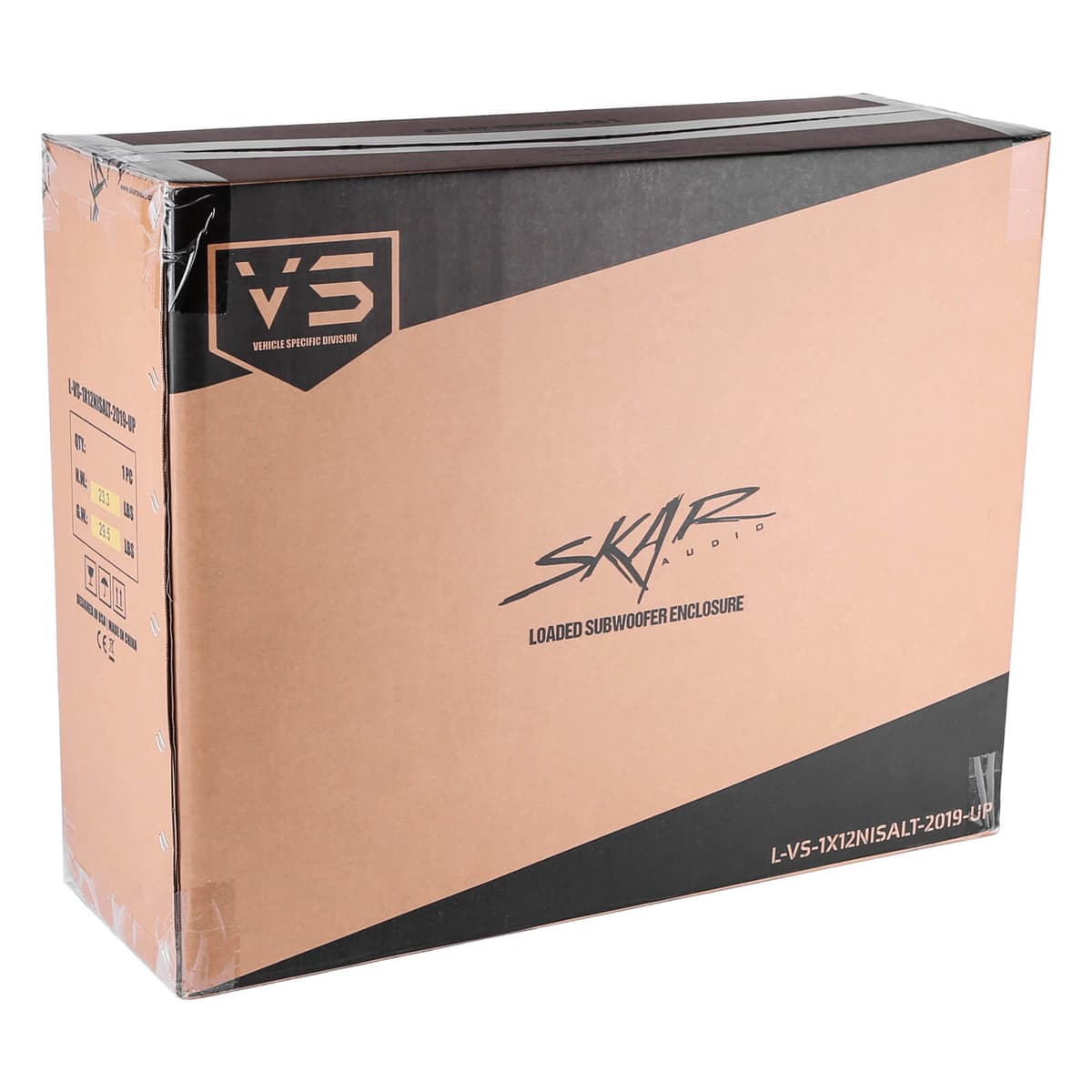 Single 12" 1,000W Max Power Loaded Subwoofer Enclosure Compatible with 2019-2025 Nissan Altima Vehicles - Image 7