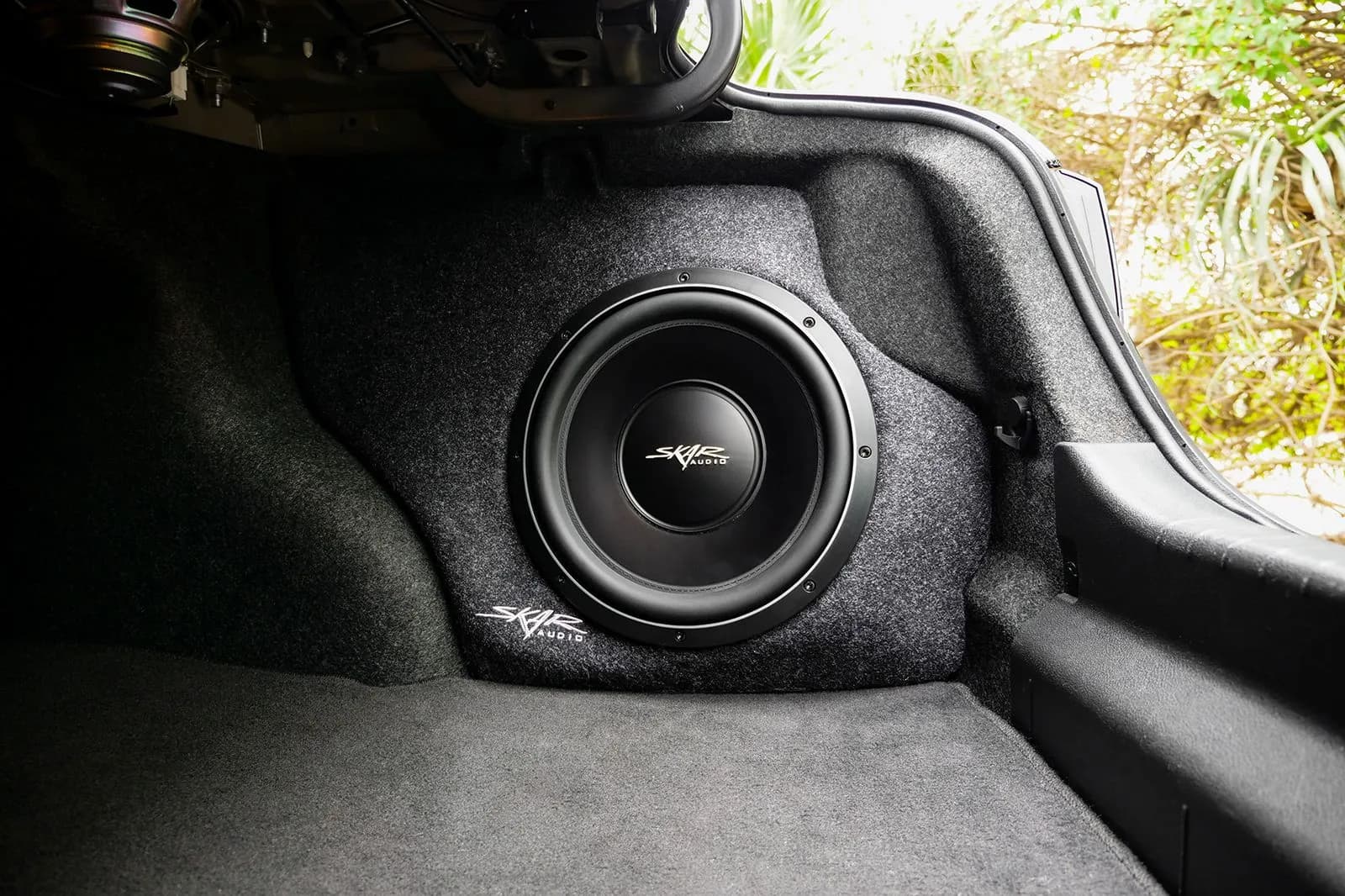 Single 12" 1,000W Max Power Loaded Subwoofer Enclosure Compatible with 2019-2025 Nissan Altima Vehicles - Image 9