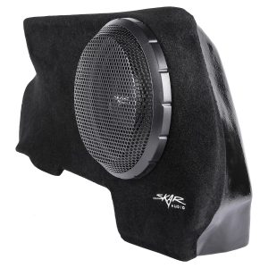 Single 10" 1,000W Max Power Loaded Subwoofer Enclosure Compatible with 2021-2025 Nissan Rogue Vehicles