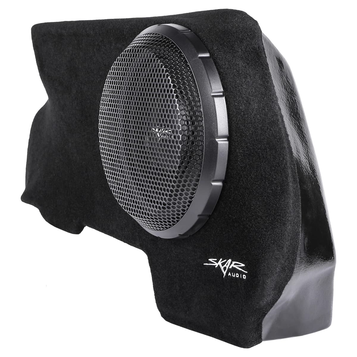 Single 10" 1,000W Max Power Loaded Subwoofer Enclosure Compatible with 2021-2025 Nissan Rogue Vehicles
