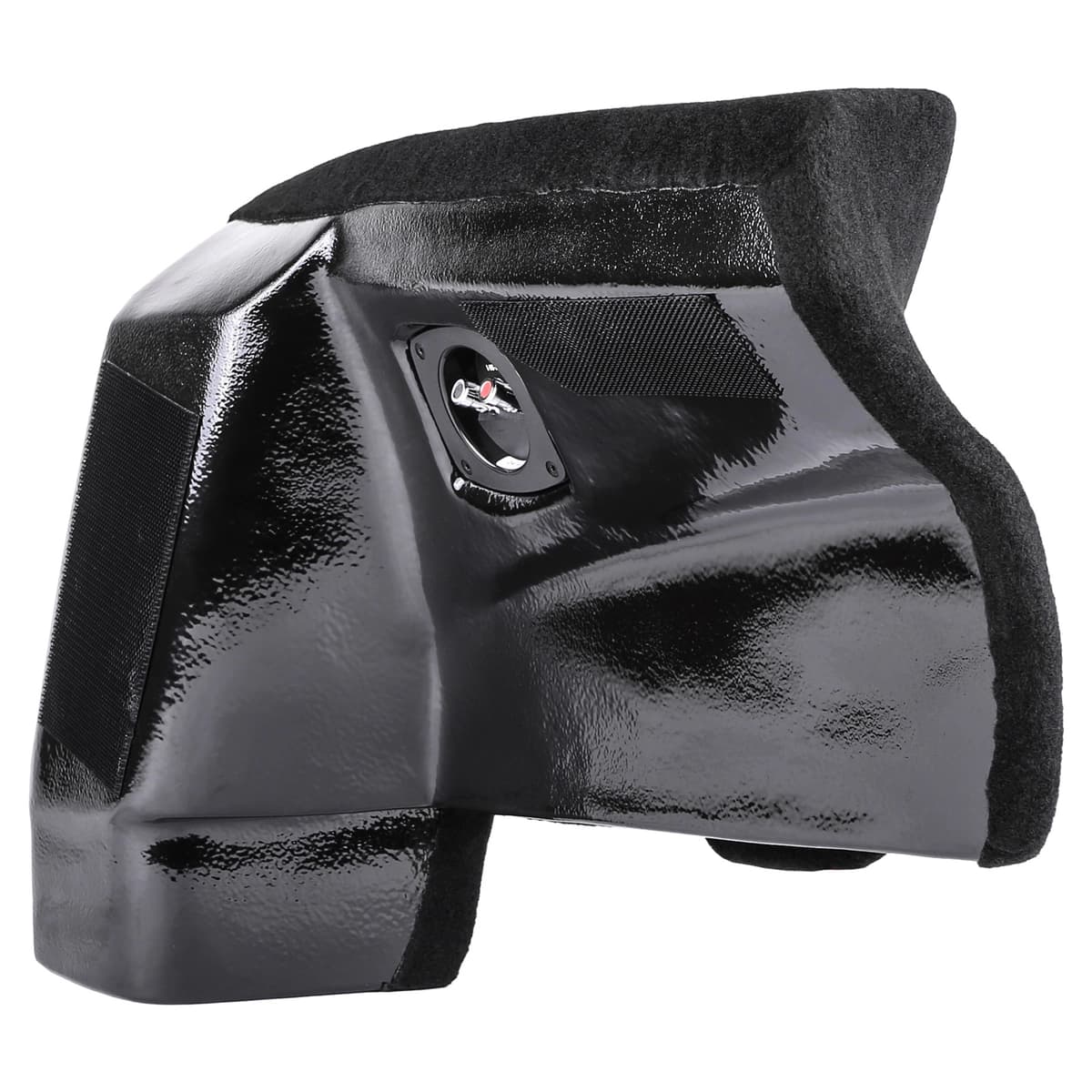 Single 10" 1,000W Max Power Loaded Subwoofer Enclosure Compatible with 2021-2025 Nissan Rogue Vehicles - Image 3