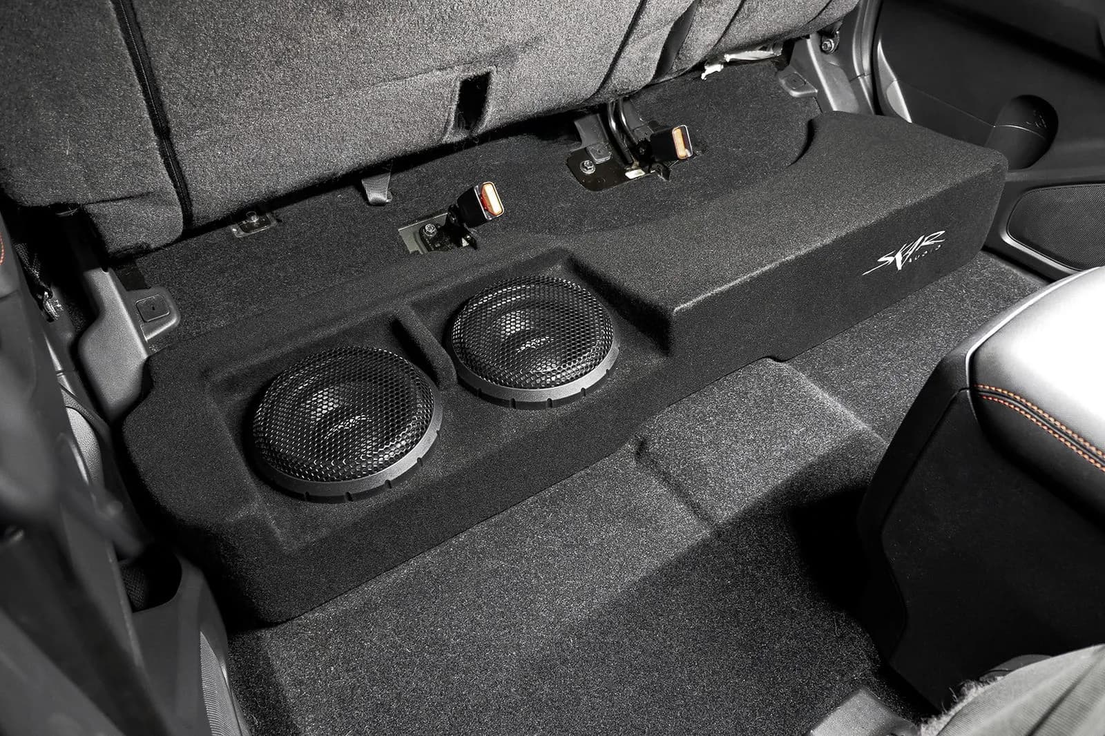 Dual 8" 1,200W Max Power Loaded Subwoofer Enclosure Compatible with 2022-2025 Nissan Frontier Crew Cab Trucks - Image 11
