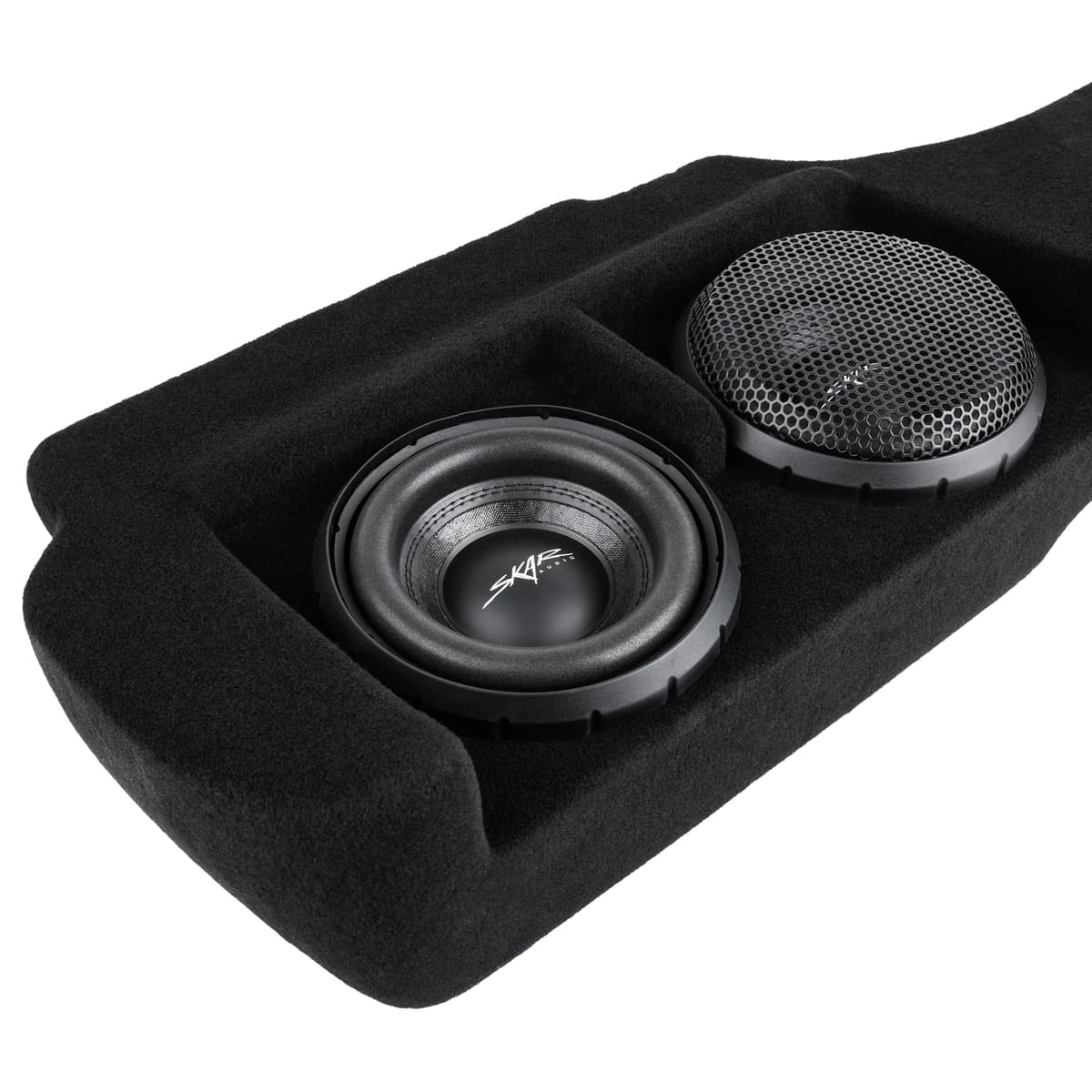 Dual 8" 1,200W Max Power Loaded Subwoofer Enclosure Compatible with 2022-2025 Nissan Frontier Crew Cab Trucks - Image 7
