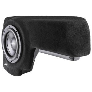 Single 10" 800W Max Power Loaded Subwoofer Enclosure Compatible with 2010-2024 Toyota 4Runner Vehicles