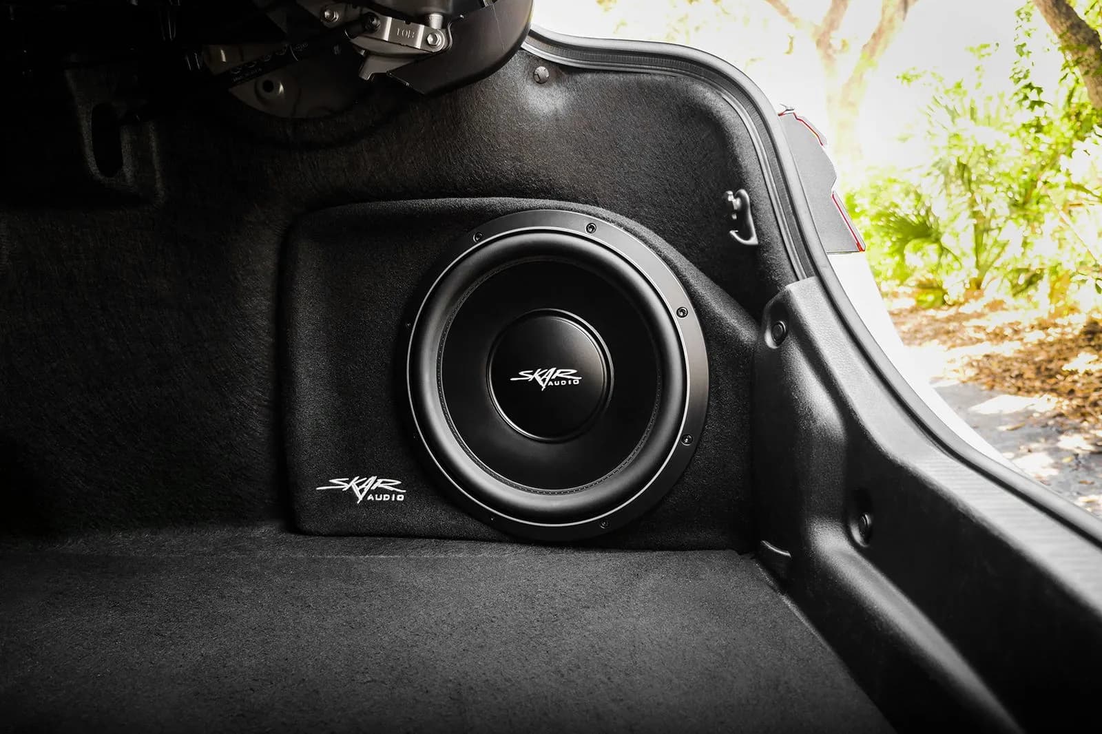Single 12" 1,000W Max Power Loaded Subwoofer Enclosure Compatible with 2018-2025 Toyota Camry Vehicles - Image 10