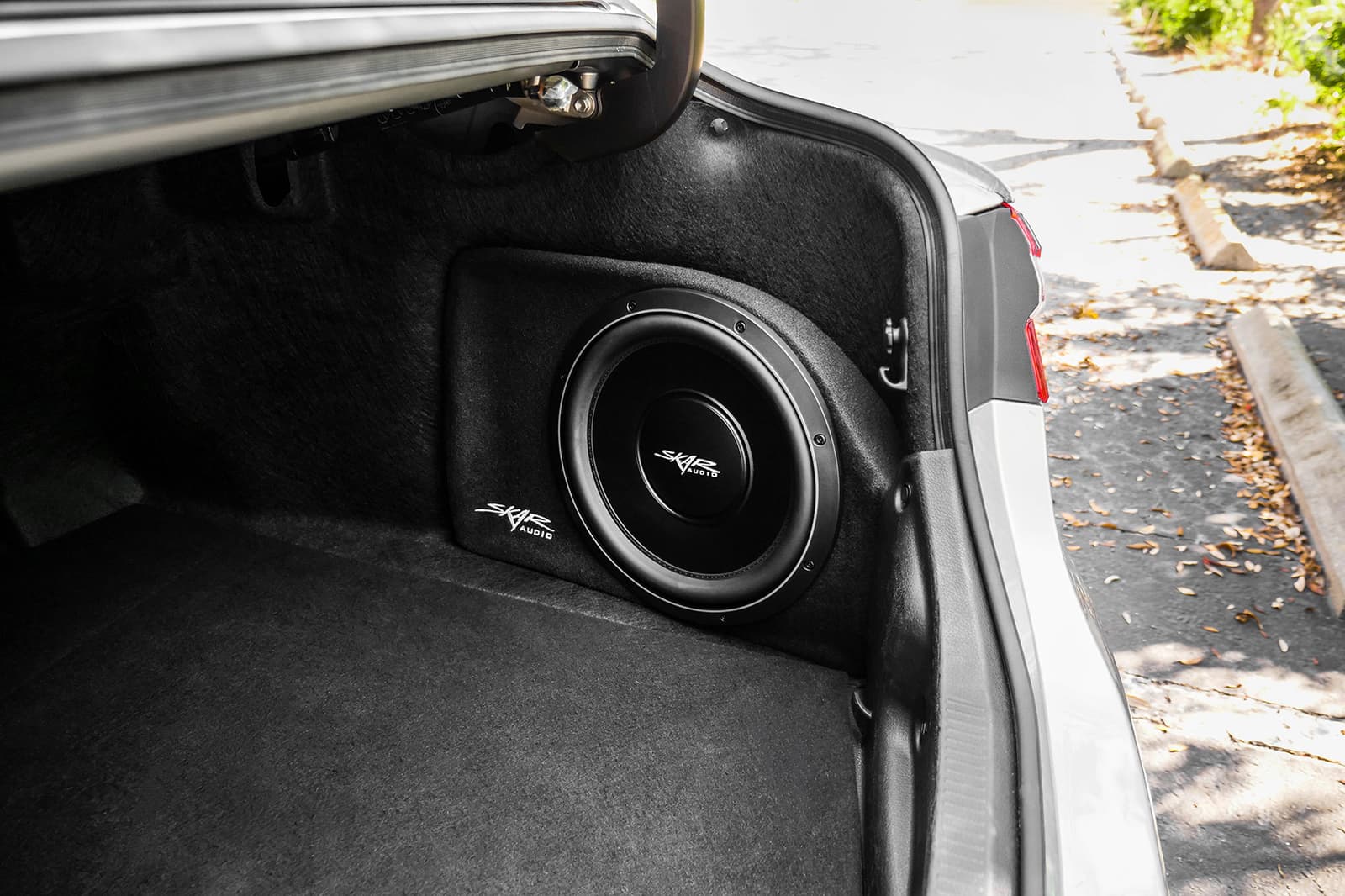 Single 12" 1,000W Max Power Loaded Subwoofer Enclosure Compatible with 2018-2025 Toyota Camry Vehicles - Image 8