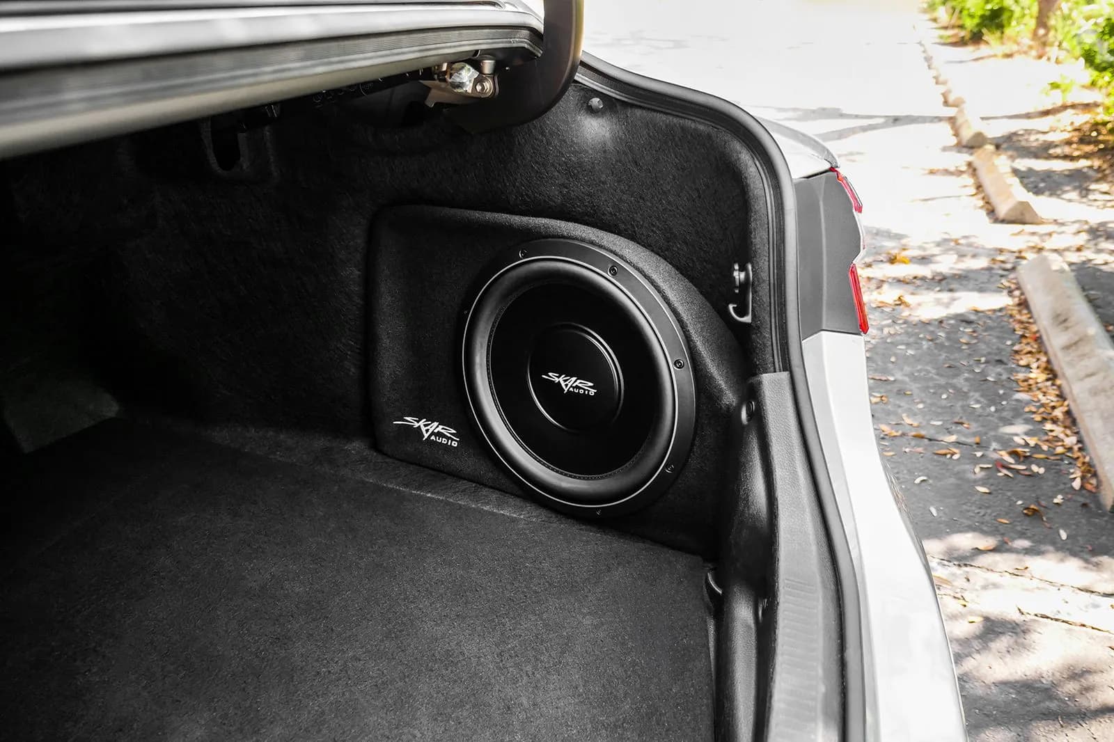 Single 12" 1,000W Max Power Loaded Subwoofer Enclosure Compatible with 2018-2025 Toyota Camry Vehicles - Image 9