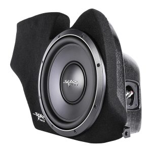 Single 12" 1,000W Max Power Loaded Subwoofer Enclosure Compatible with 2019-2025 Toyota RAV4 Vehicles