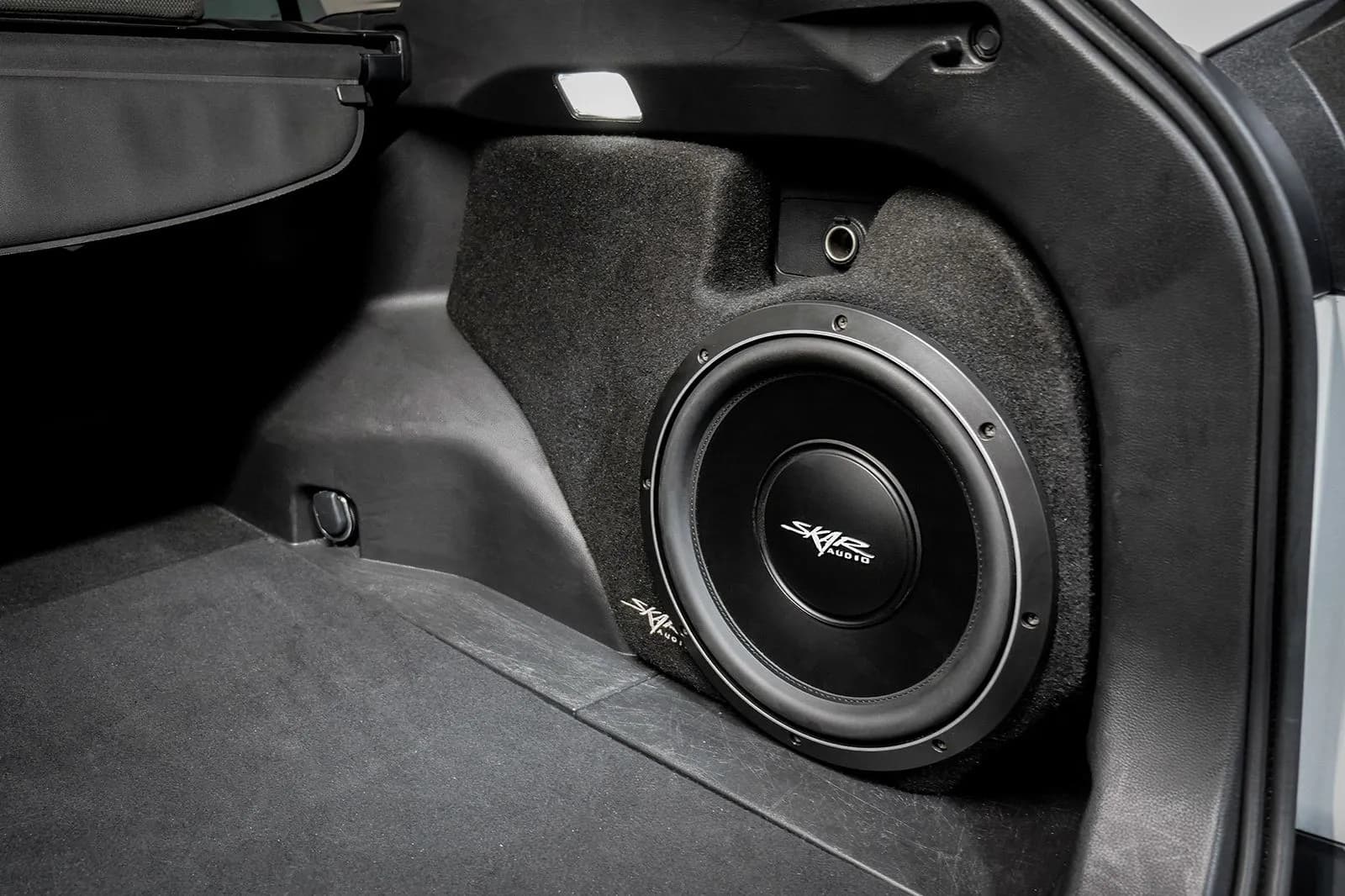 Single 12" 1,000W Max Power Loaded Subwoofer Enclosure Compatible with 2019-2025 Toyota RAV4 Vehicles - Image 9