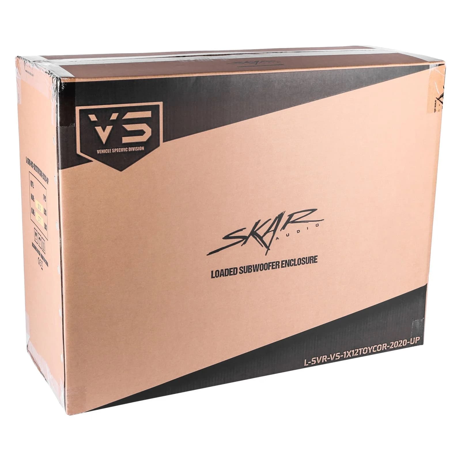 Single 12" 1,600W Max Power Loaded Subwoofer Enclosure Compatible with 2020-2025 Toyota Corolla Vehicles - Image 6