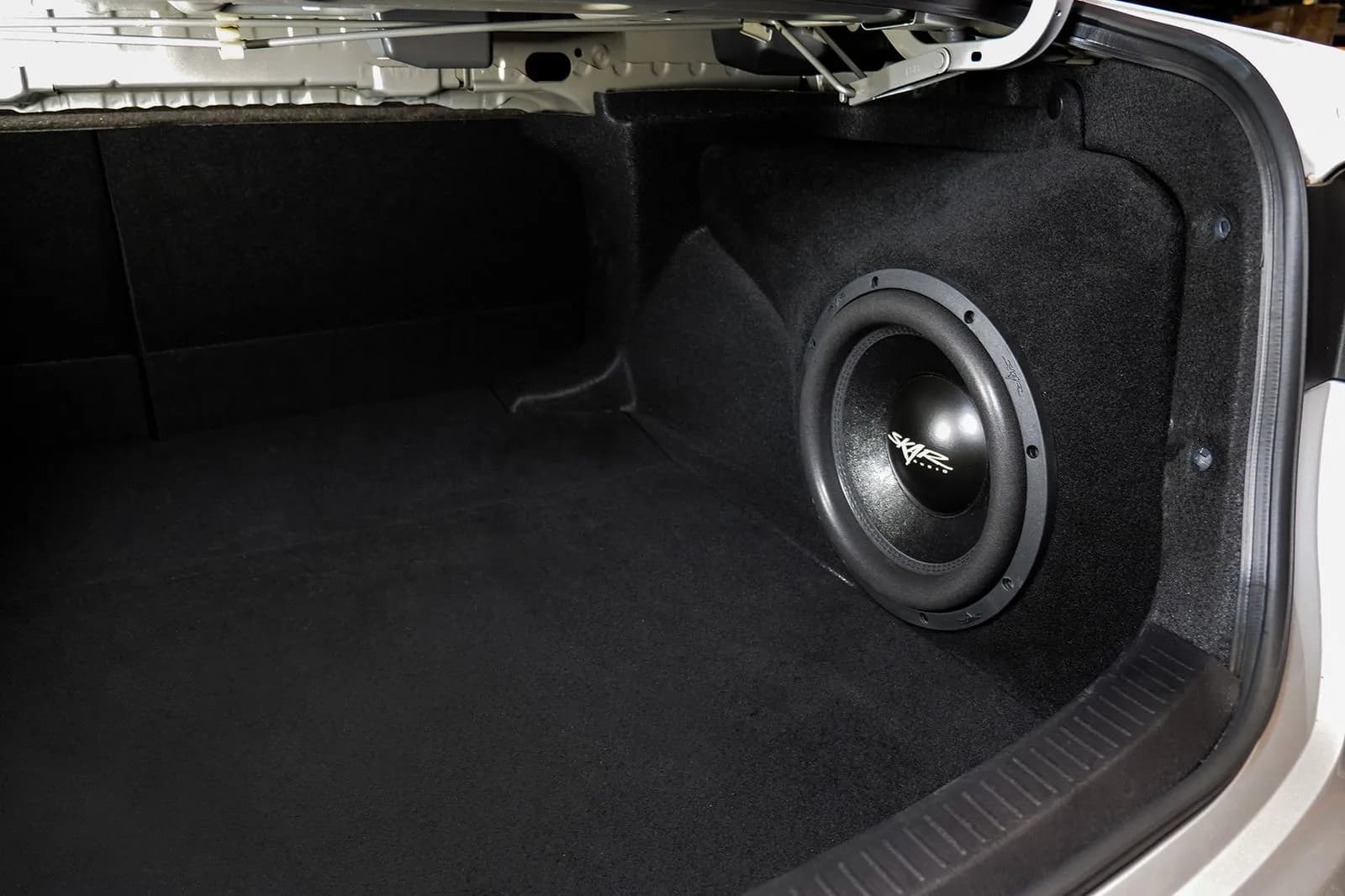 Single 12" 1,600W Max Power Loaded Subwoofer Enclosure Compatible with 2020-2025 Toyota Corolla Vehicles - Image 7