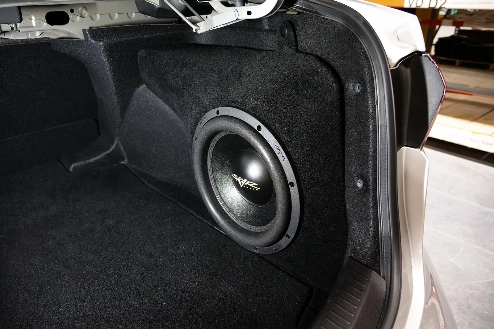 Single 12" 1,600W Max Power Loaded Subwoofer Enclosure Compatible with 2020-2025 Toyota Corolla Vehicles - Image 9