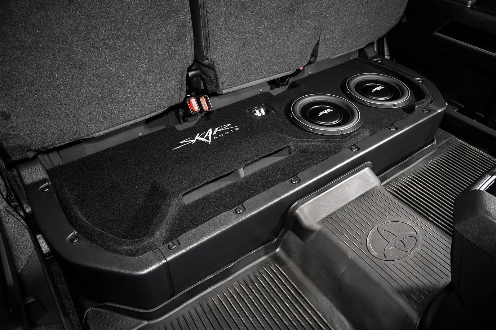 Dual 10" 2,000W Max Power Loaded Ported Subwoofer Enclosure Compatible with 2022-2025 Toyota Tundra CrewMax Cab Trucks - Image 10