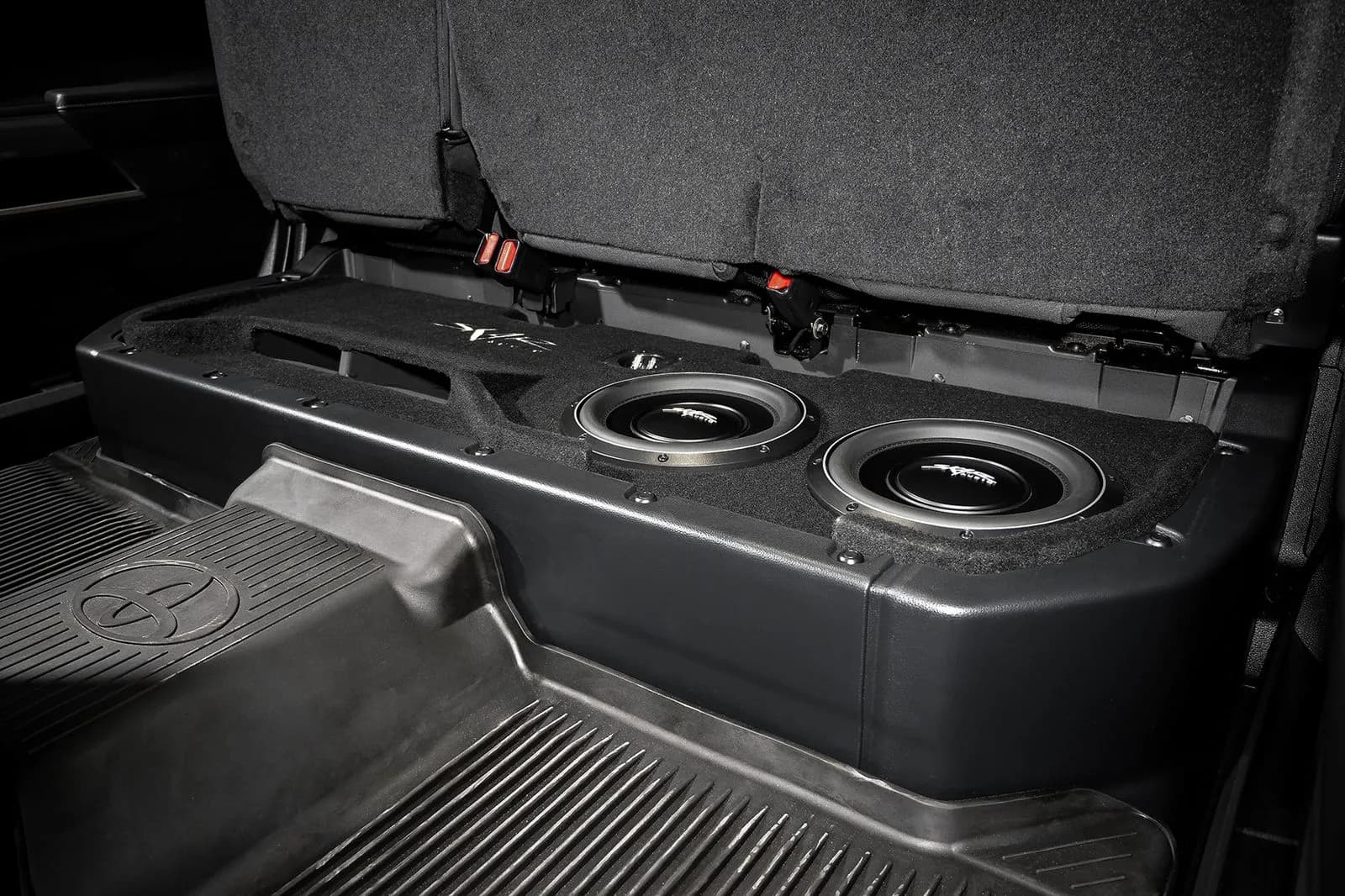 Dual 10" 2,000W Max Power Loaded Ported Subwoofer Enclosure Compatible with 2022-2025 Toyota Tundra CrewMax Cab Trucks - Image 11
