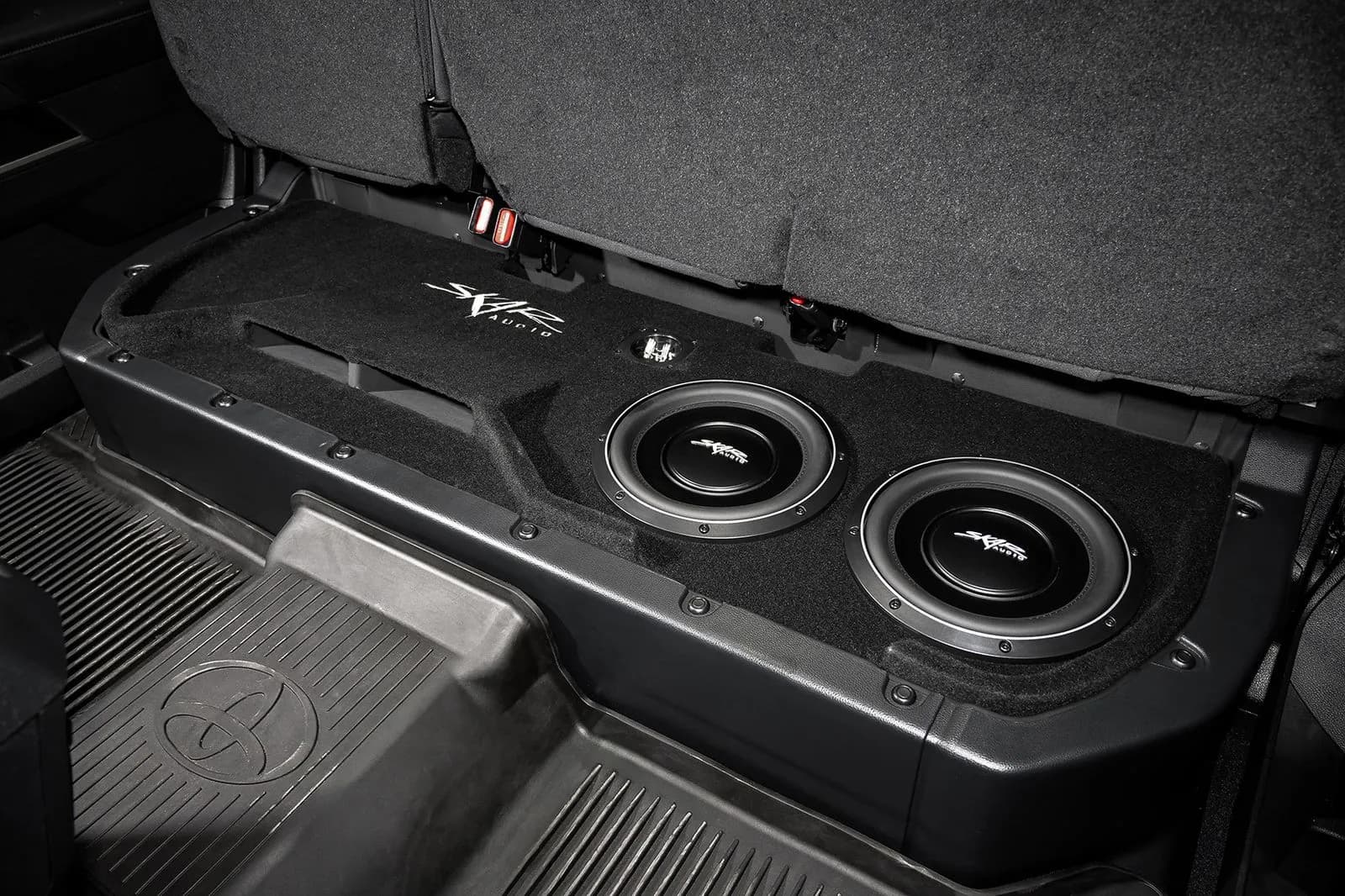 Dual 10" 2,000W Max Power Loaded Ported Subwoofer Enclosure Compatible with 2022-2025 Toyota Tundra CrewMax Cab Trucks - Image 9