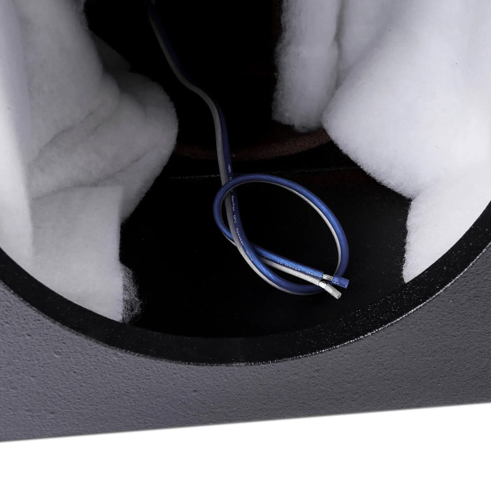 Dual 8" Armor Coated Ported Subwoofer Enclosure - Image 4