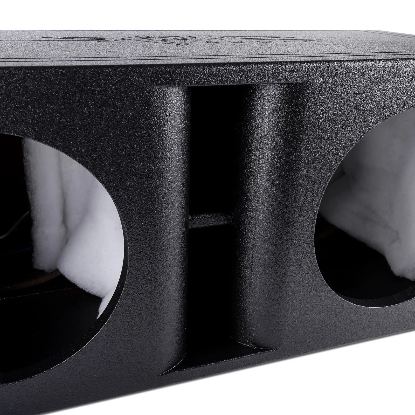 Dual 10" Armor Coated Ported Subwoofer Enclosure - Image 3