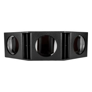 Triple 10" Armor Coated Ported Subwoofer Enclosure