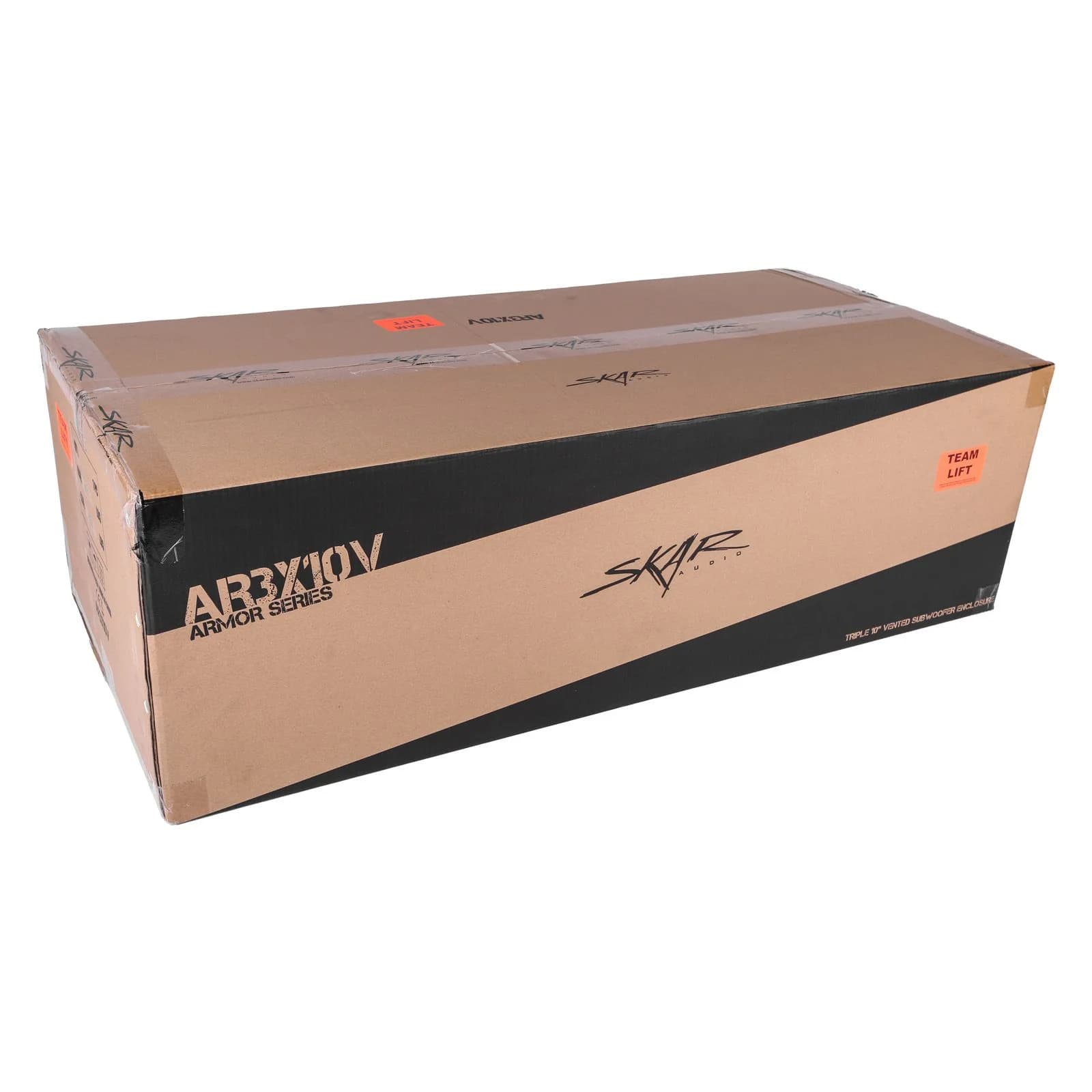 Triple 10" Armor Coated Ported Subwoofer Enclosure - Image 7