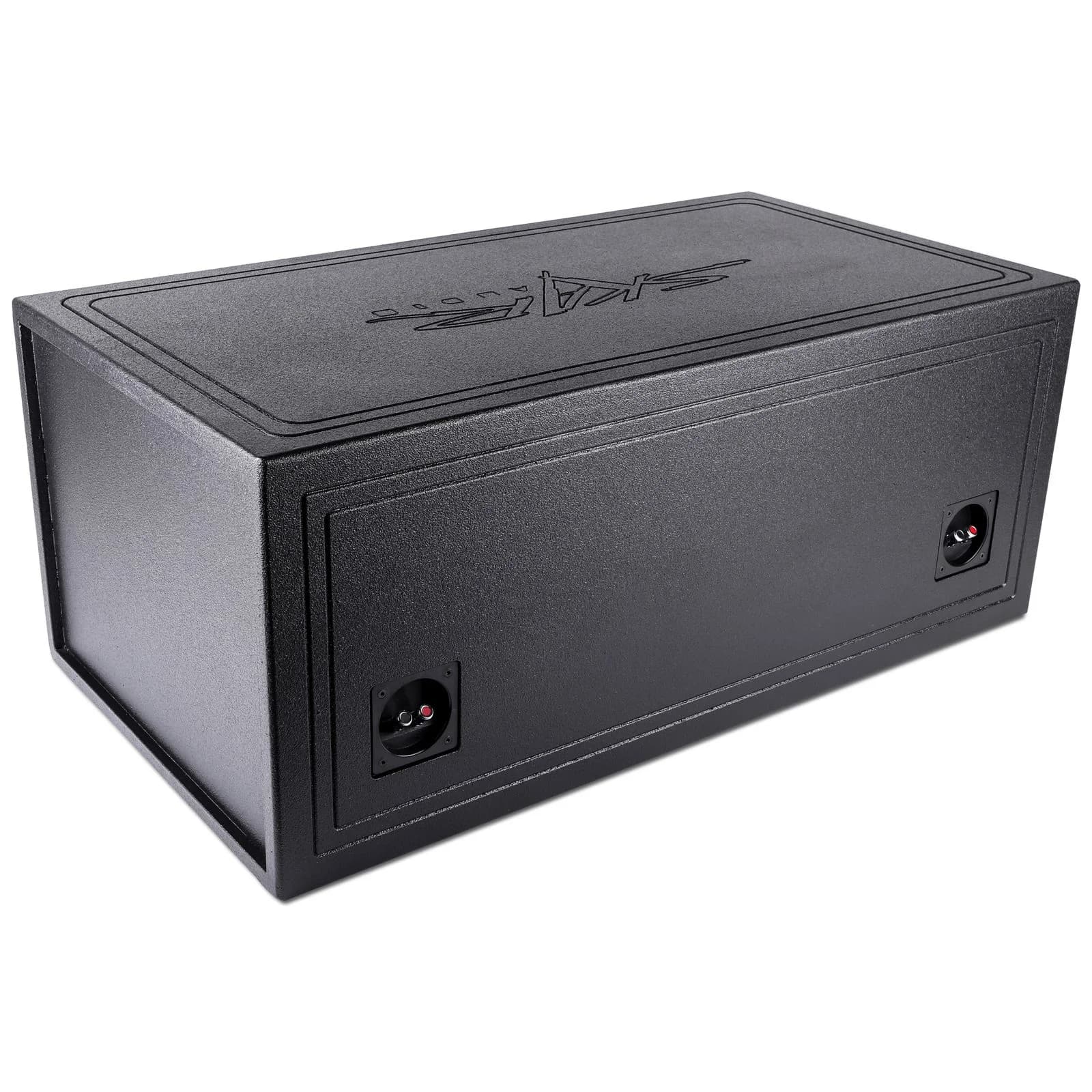 Dual 12" Armor Coated Ported Subwoofer Enclosure - Image 6