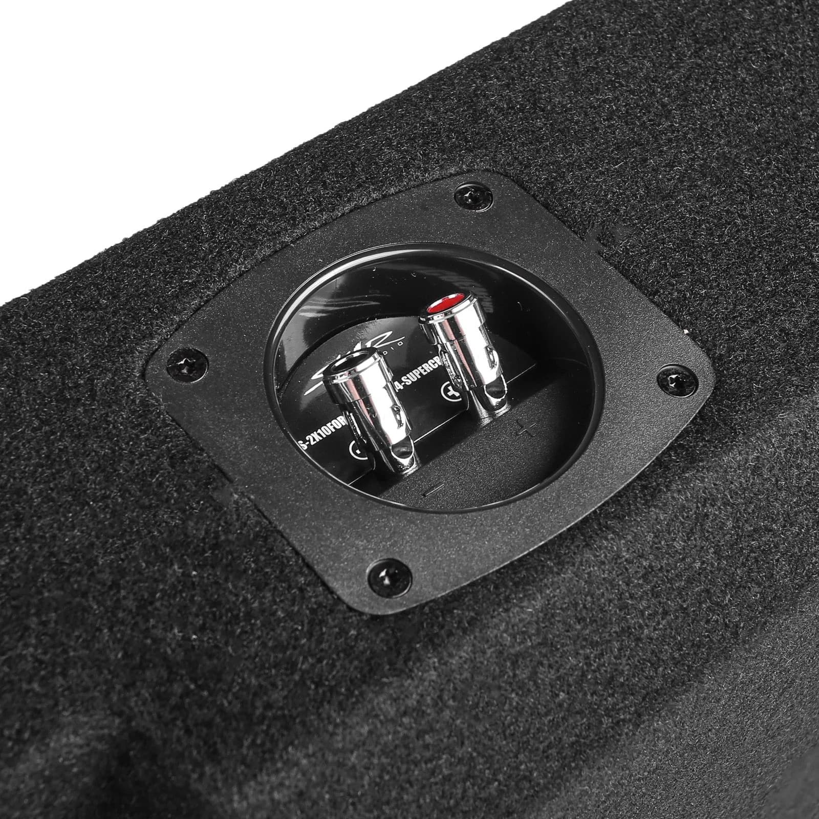 2009-2014 Ford F-150 Super Crew Cab Compatible Dual 10" Sealed Subwoofer Enclosure - Image 4