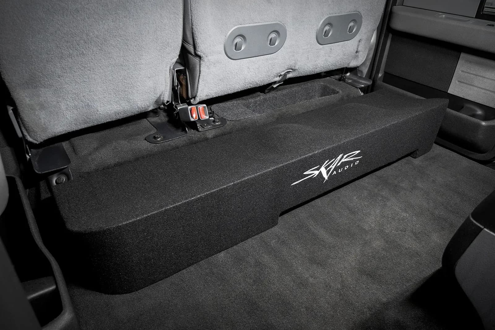 2009-2014 Ford F-150 Super Crew Cab Compatible Dual 10" Sealed Subwoofer Enclosure - Image 9