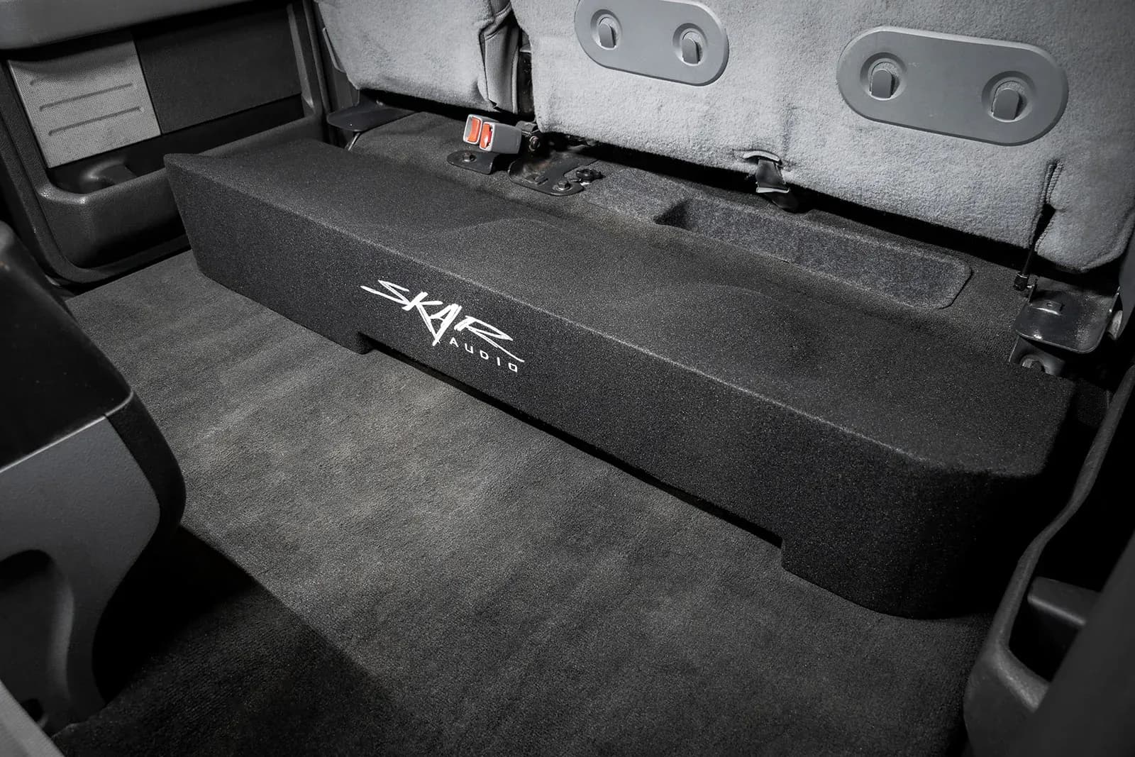 2009-2014 Ford F-150 Super Crew Cab Compatible Dual 12" Sealed Subwoofer Enclosure - Image 9