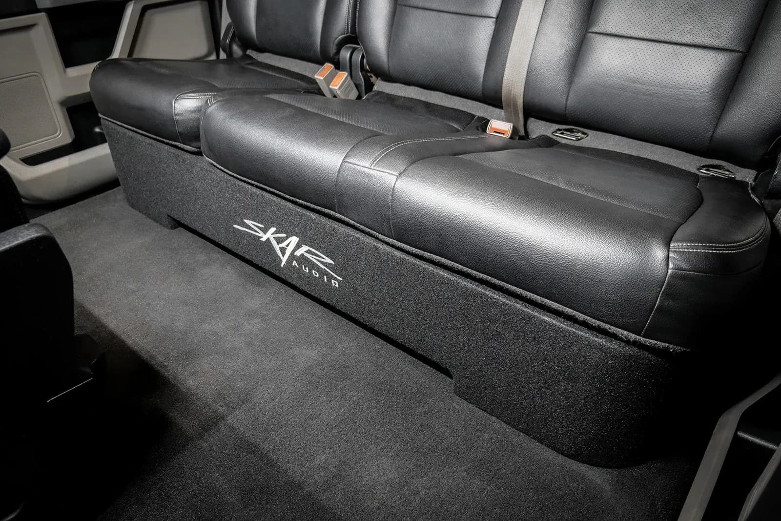 2017-2025 Ford Super Duty (F-250/350/450) SuperCrew Cab Compatible Dual 10" Ported Subwoofer Enclosure - Image 9