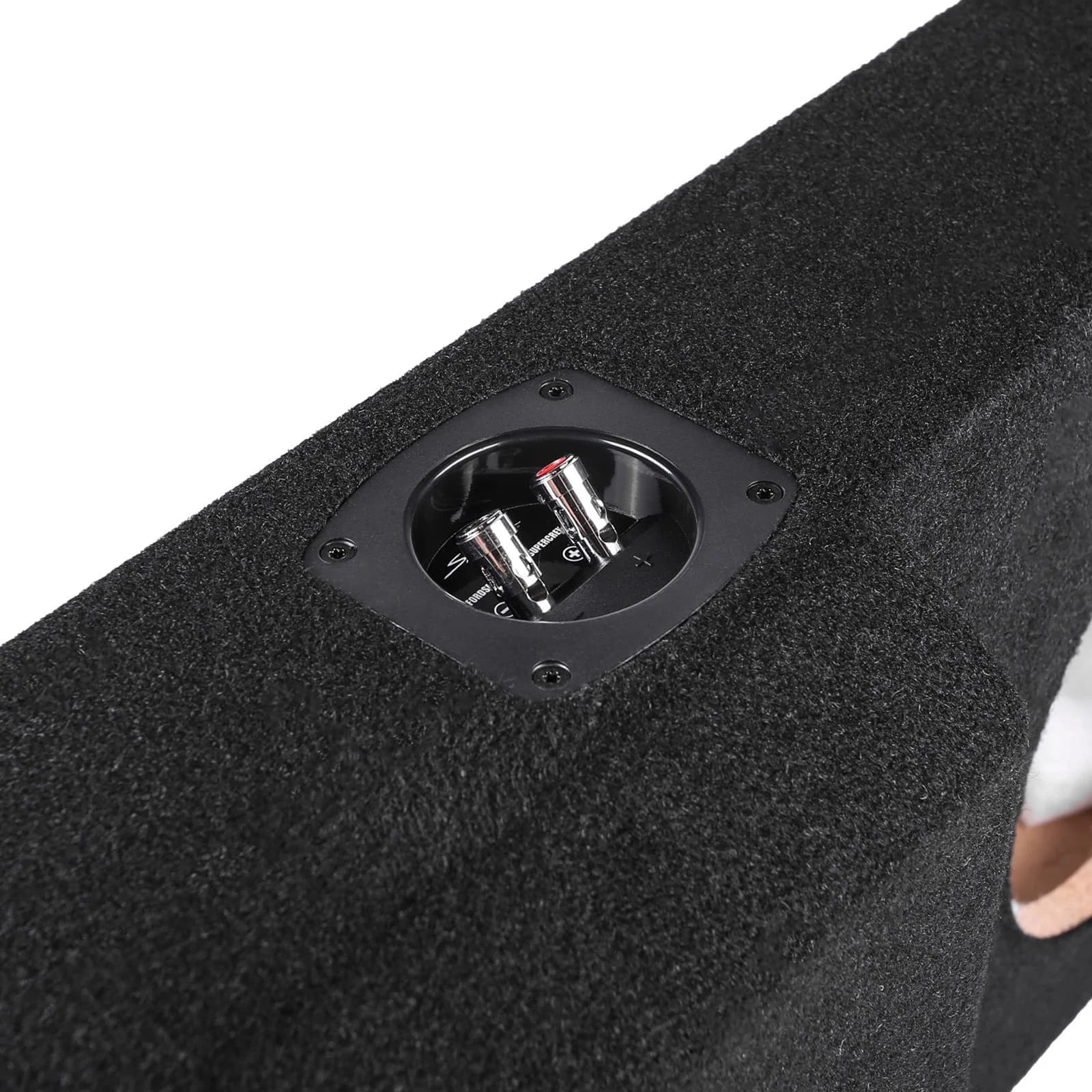2017-2025 Ford Super Duty (F-250/350/450) SuperCrew Cab Compatible Dual 12" Ported Subwoofer Enclosure - Image 6