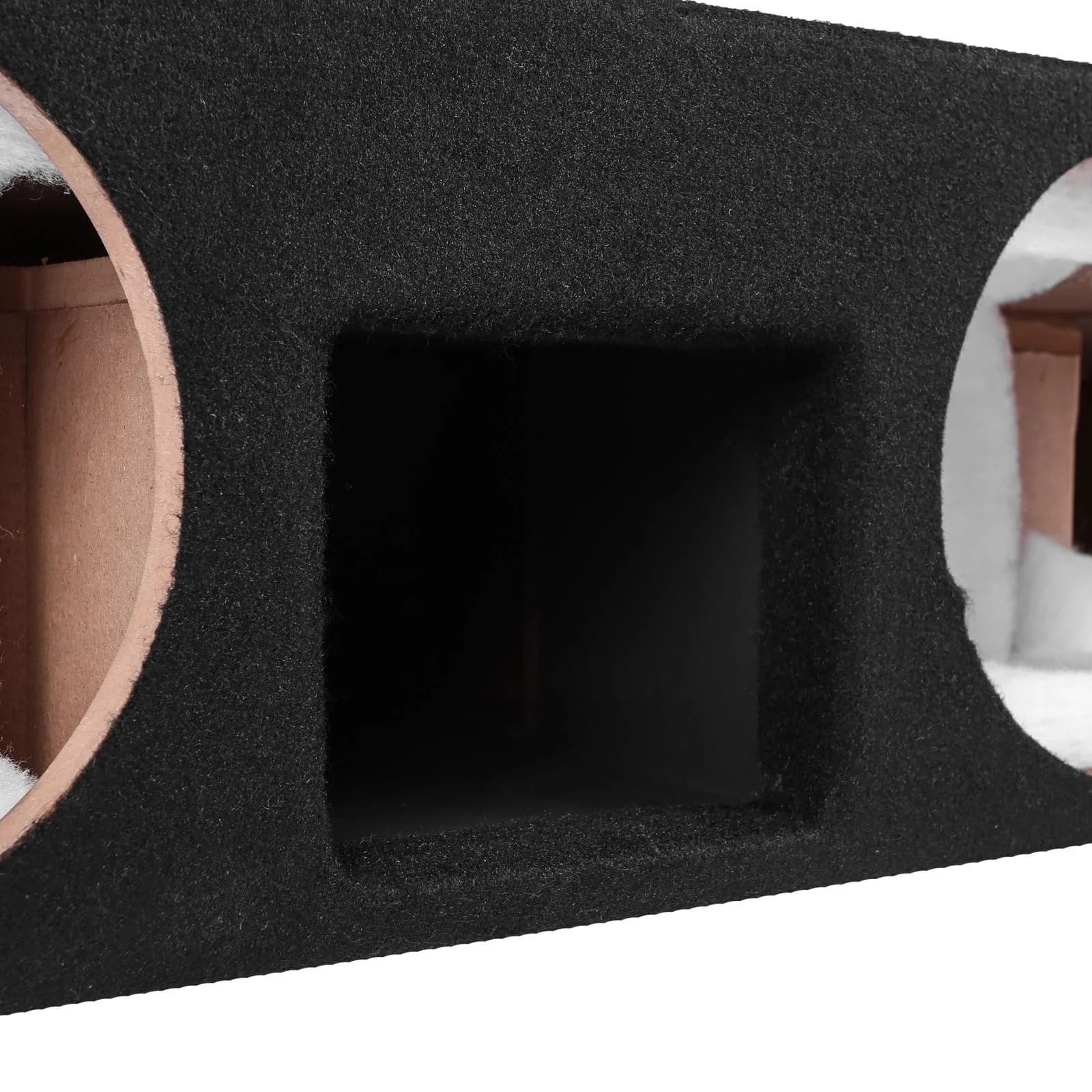 2019-2025 Ram 1500 (5th Gen) Crew Cab Compatible Quad 8" Ported Subwoofer Enclosure - Image 3