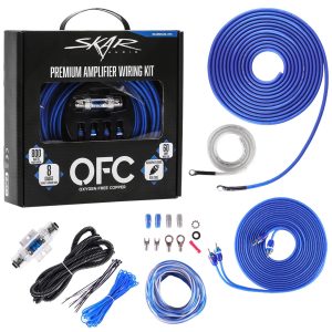 SKAR8MANL-OFC | 8 Gauge - 800 Watt OFC Amplifier Wiring Kit