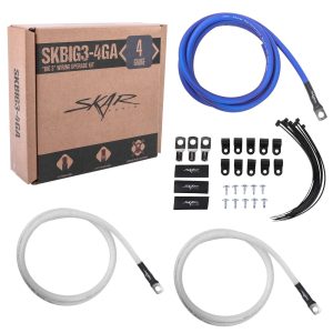 SKBIG3-4GA | 4 Gauge "Big 3" OFC Wiring Upgrade Kit