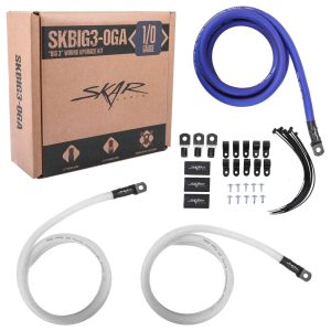 SKBIG3-0GA | 1/0 Gauge "Big 3" OFC Wiring Upgrade Kit
