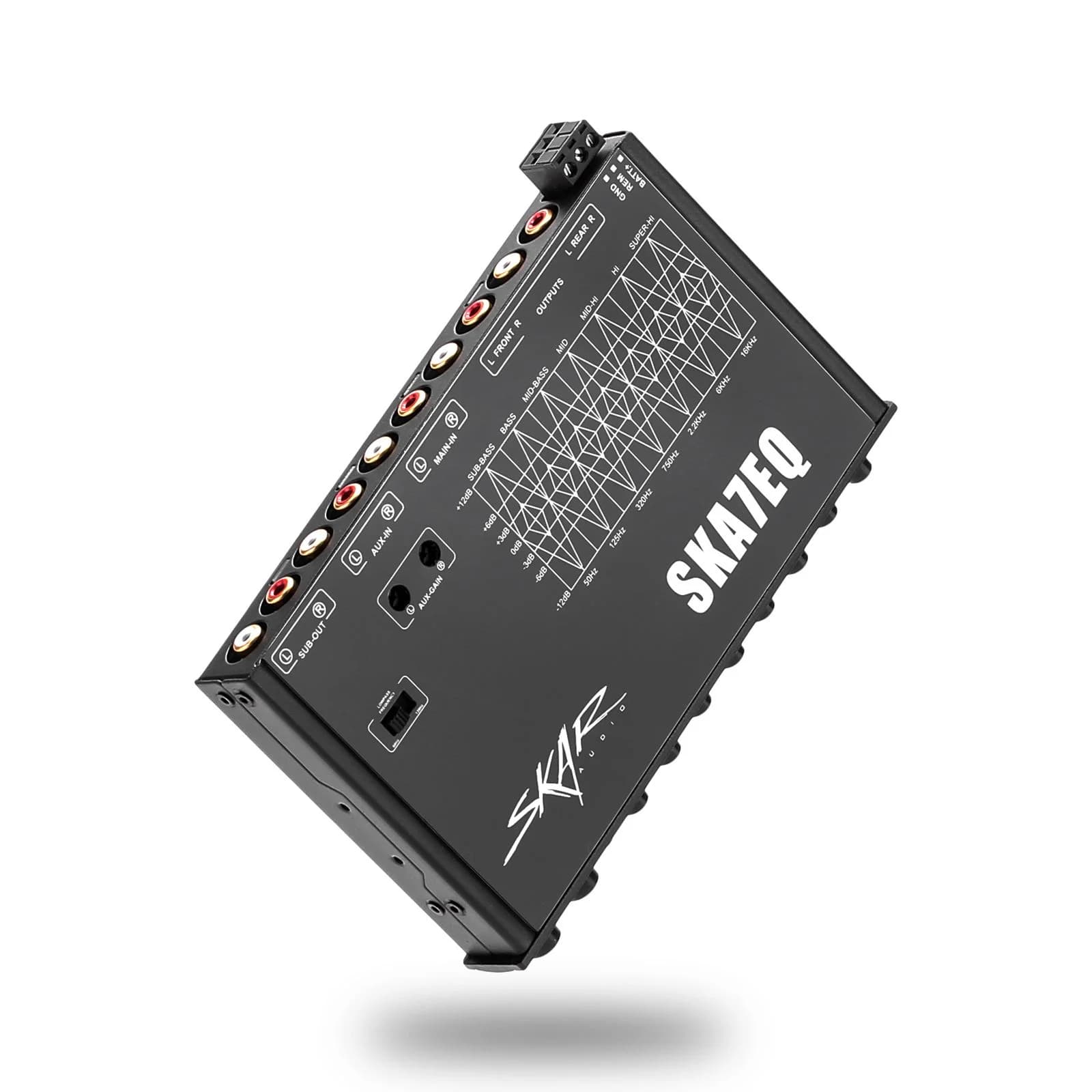 SKA7EQ | 7 Band 1/2 DIN Car Audio Pre-Amp Graphic Equalizer - Image 5