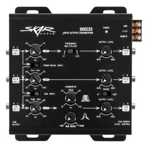 SKEC23 | 3-Way 6 Channel Electronic Crossover
